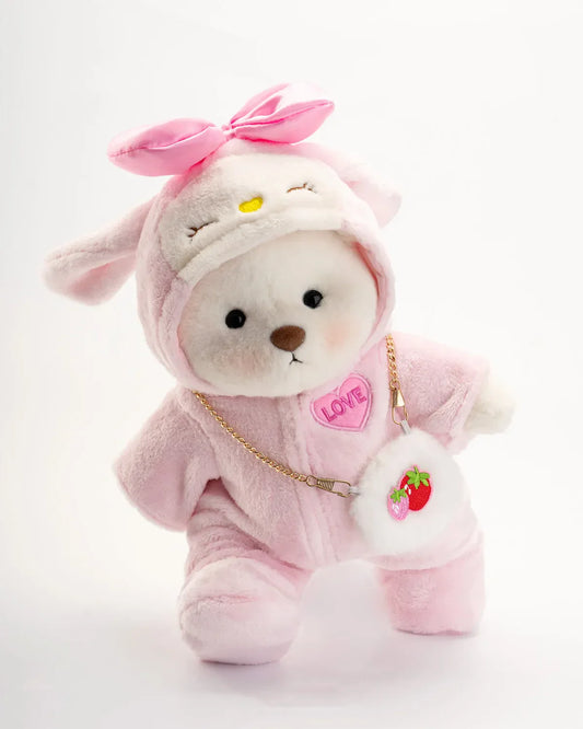 Pinkipop™ Love Strawberry Bear Plush