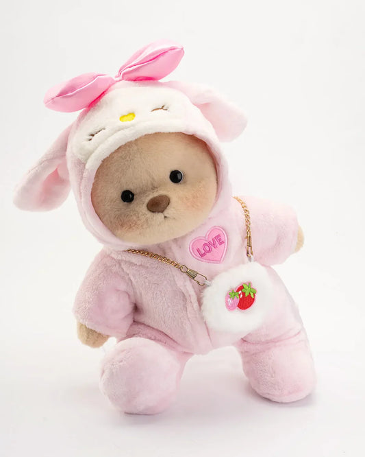 Pinkipop™ Love Strawberry Bear Plush