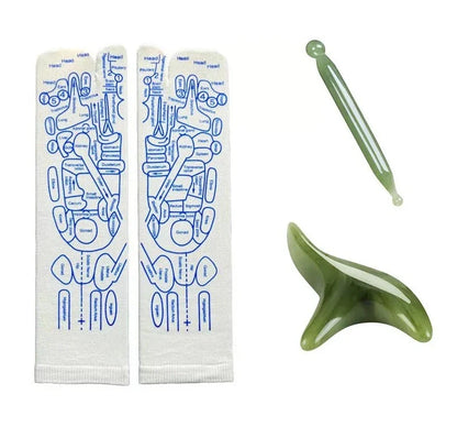 Reflexology Chart Socks