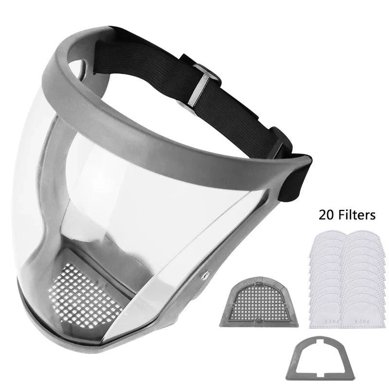 Anti-Dust & Fog-Resistant Face Shield