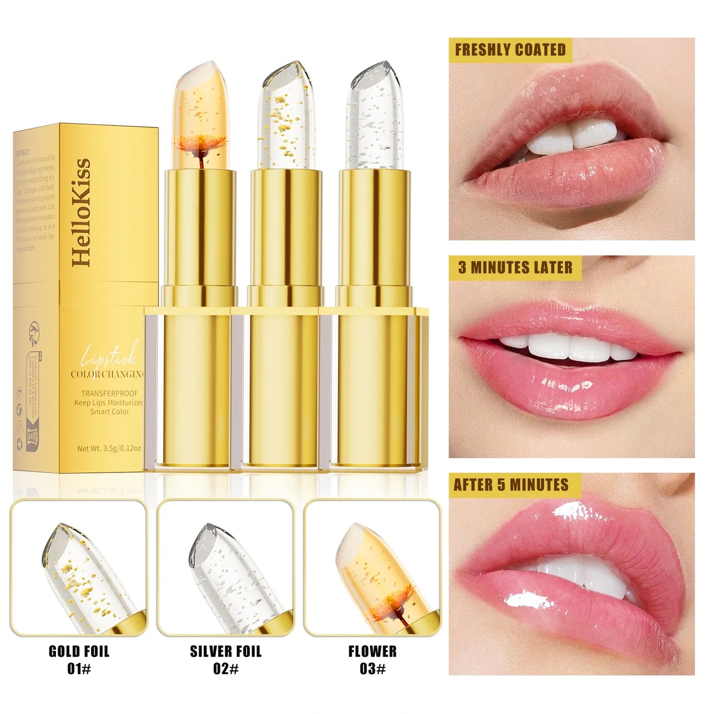 HelloKiss™ Color Changing Lipstick