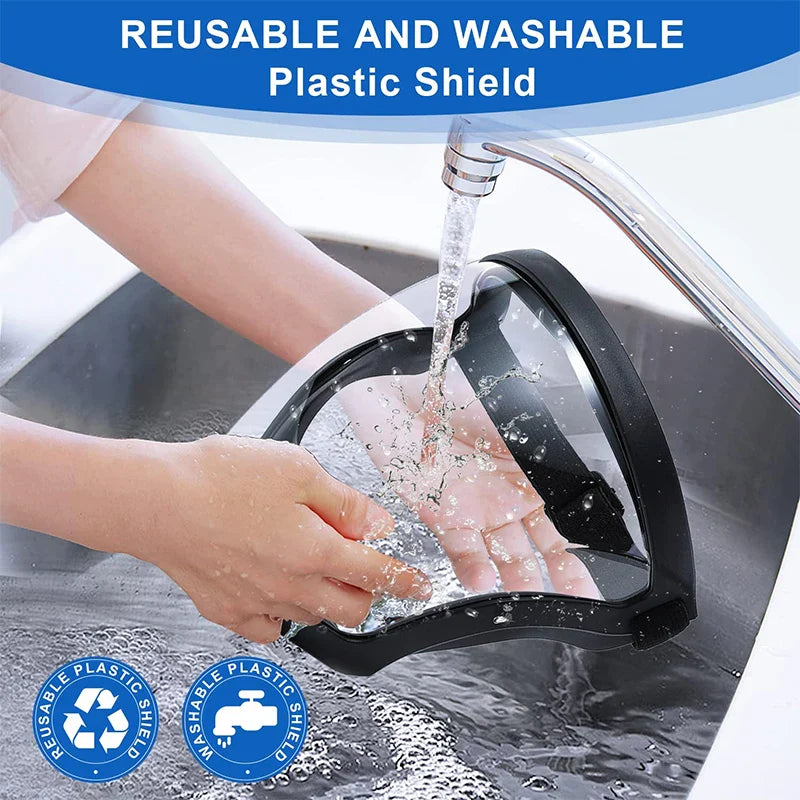 Anti-Dust & Fog-Resistant Face Shield