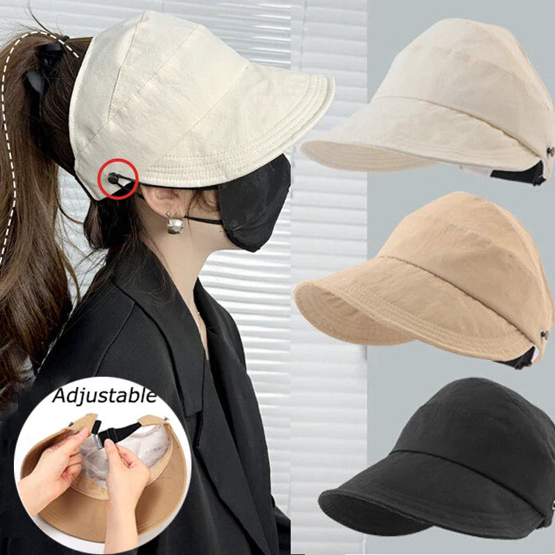 Outdoor UV Protection Hollow Top Sun Hat