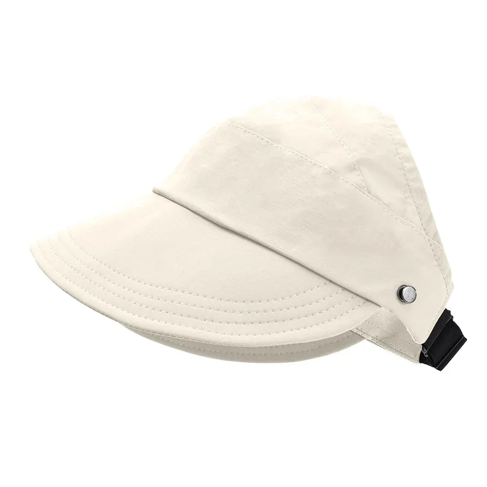 Outdoor UV Protection Hollow Top Sun Hat