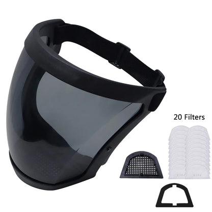 Anti-Dust & Fog-Resistant Face Shield