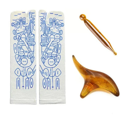 Reflexology Chart Socks