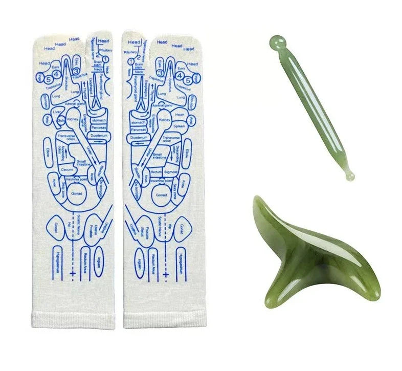 Reflexology Chart Socks