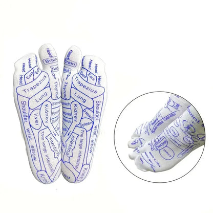 Reflexology Chart Socks