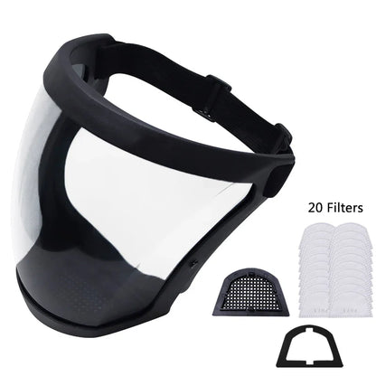 Anti-Dust & Fog-Resistant Face Shield