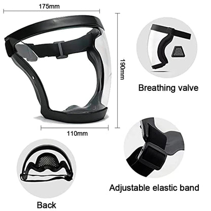 Anti-Dust & Fog-Resistant Face Shield