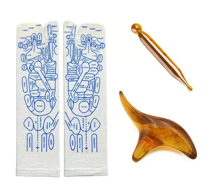 Reflexology Chart Socks