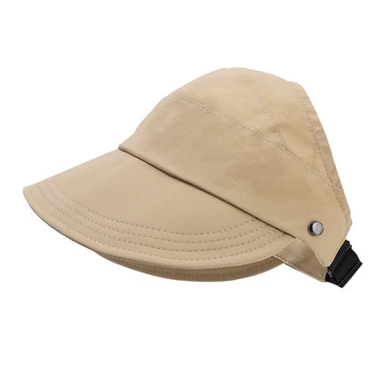 Outdoor UV Protection Hollow Top Sun Hat