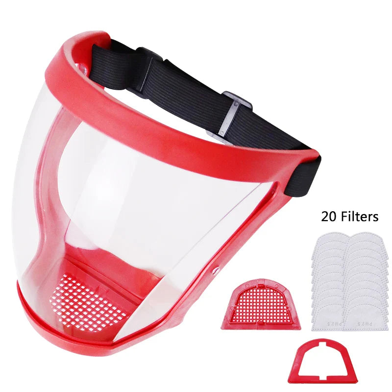 Anti-Dust & Fog-Resistant Face Shield