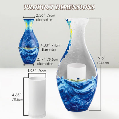 BuildBloom™ Puzzle Vase