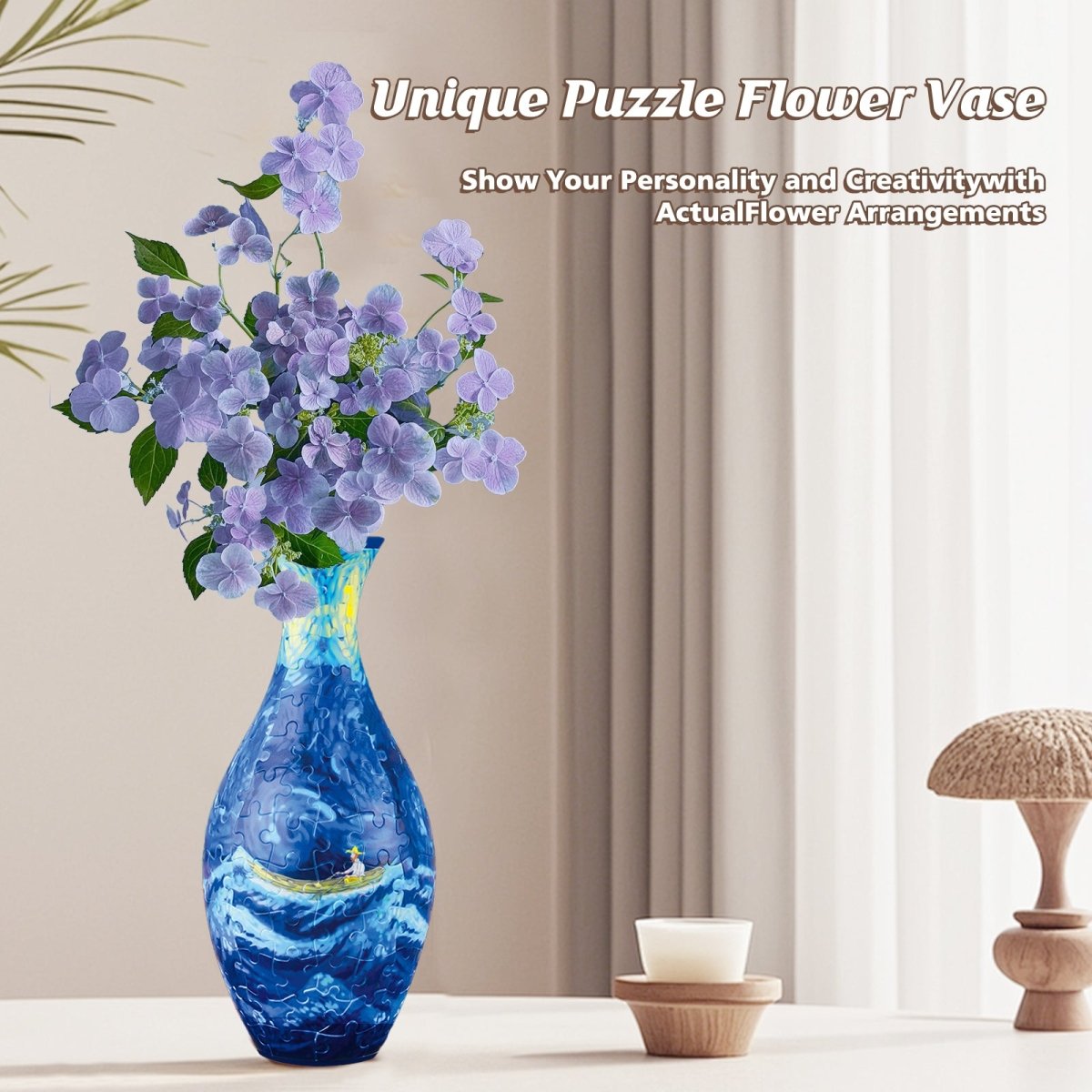 BuildBloom™ Puzzle Vase
